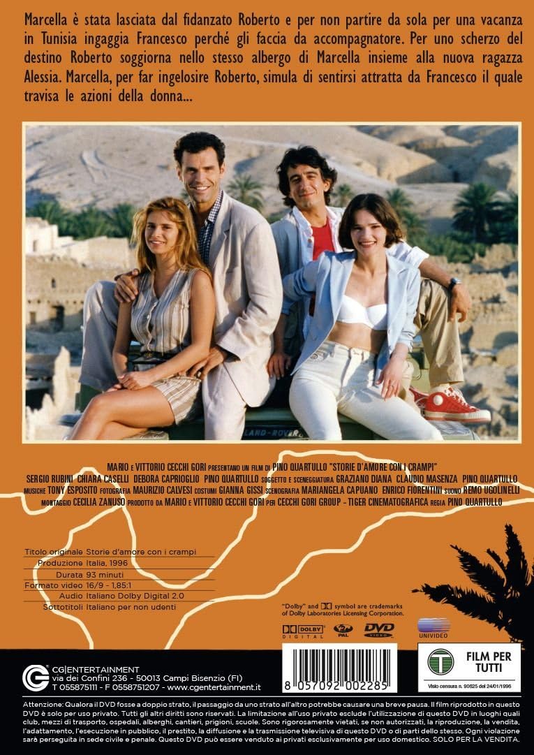storie d'amore con i crampi dvd Italian Import