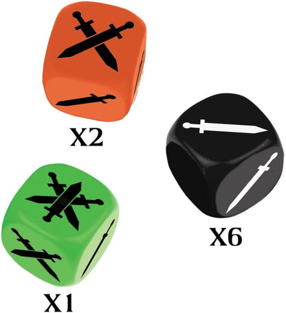 Mantic Firefight Command Dice Pack