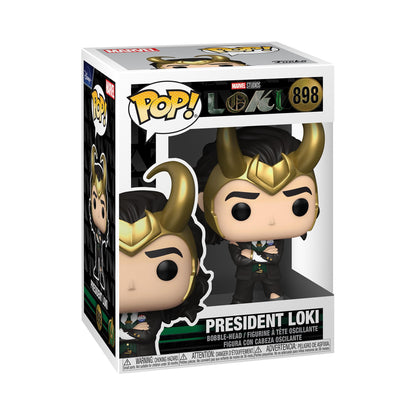 Funko POP! Marvel: Loki – President Loki - Figuras Miniaturas Coleccionables Para Exhibición - Idea De Regalo - Mercancía Oficial - Juguetes Para Niños Y Adultos - Fans De TV