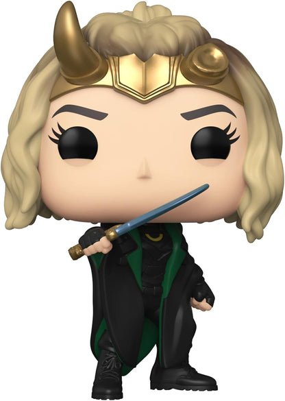Funko POP! Marvel: Loki - Sylvie With Cape - Collectable Vinyl Figure - Gift Idea - Official Merchandise - Toys for Kids & Adults - TV Fans - Model Figure for Collectors and Display