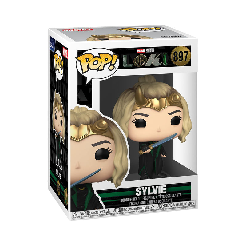 Funko POP! Marvel: Loki - Sylvie With Cape - Collectable Vinyl Figure - Gift Idea - Official Merchandise - Toys for Kids & Adults - TV Fans - Model Figure for Collectors and Display