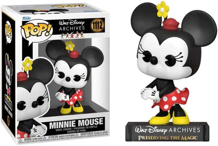 Funko Pop! Disney: Minnie Mouse - Minnie - (2013) - Vinyl-Sammelfigur - Geschenkidee - Offizielle Handelswaren - Spielzeug Für Kinder und Erwachsene - TV Fans - Modellfigur Für Sammler und Display
