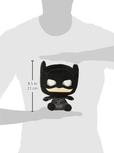 Funko POP! Plush: Babylon - Batman - PLUSH 2 - DC The Batman - Soft Toy - Birthday Gift Idea - Official Merchandise - Stuffed Plushie For Kids And Adults - Ideal For Movies Fans And Girlfriends