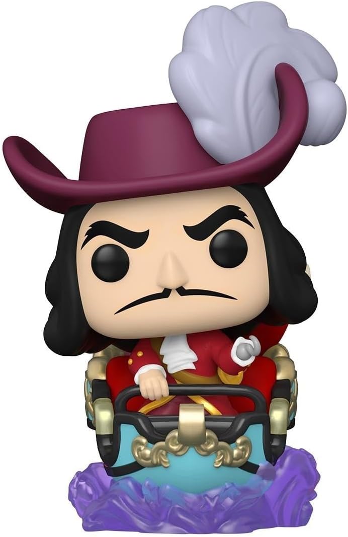 Funko POP! Ride: WDW50- Captain Hook on Peter Pan Flight - Disney World 50th Anniversary - Collectable Vinyl Figure - Gift Idea - Official Merchandise - Toys for Kids & Adults