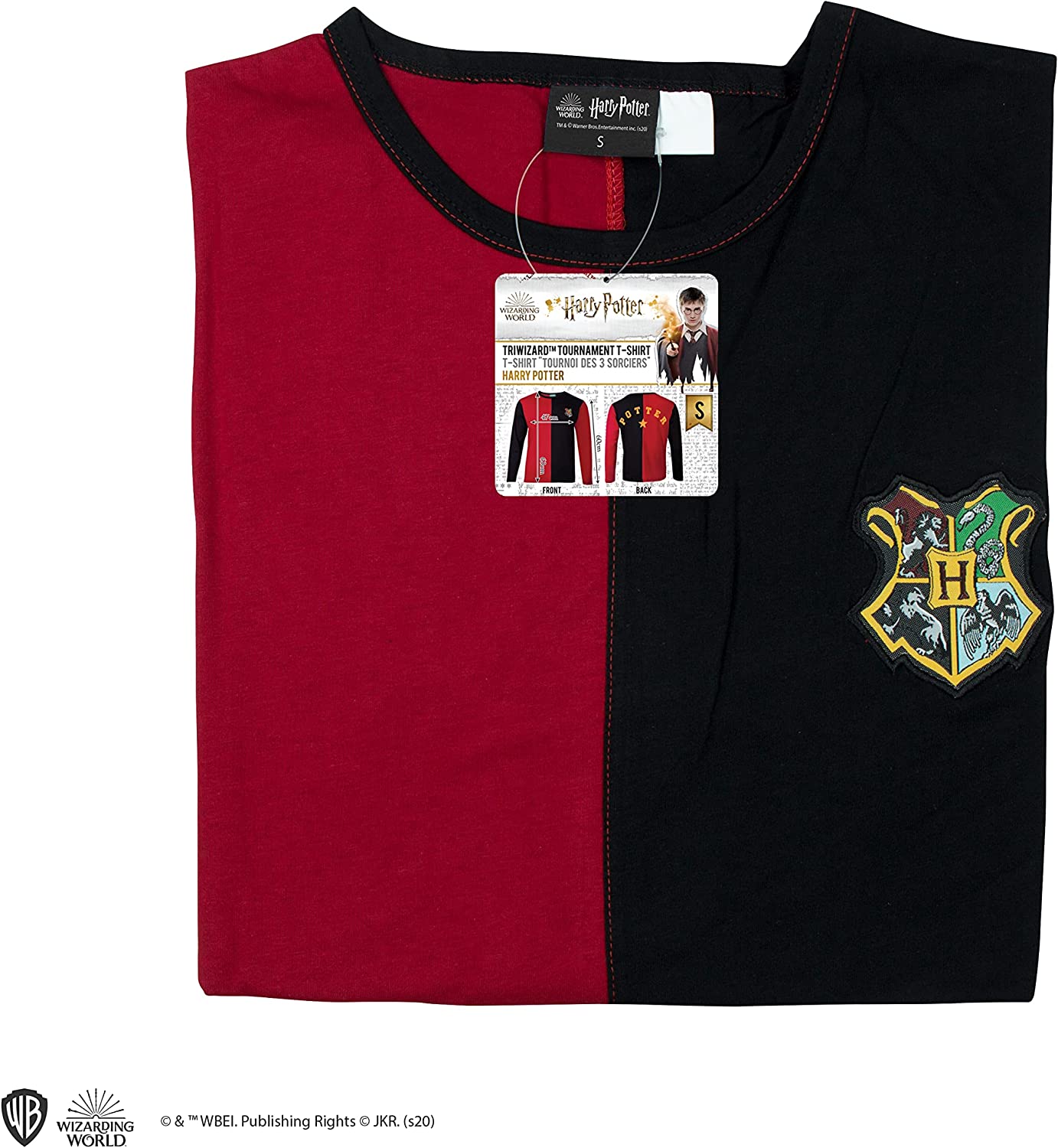 Cinereplicas - Harry Potter - T-Shirt - Triwizard Tournament & Quidditch - Officially licensed