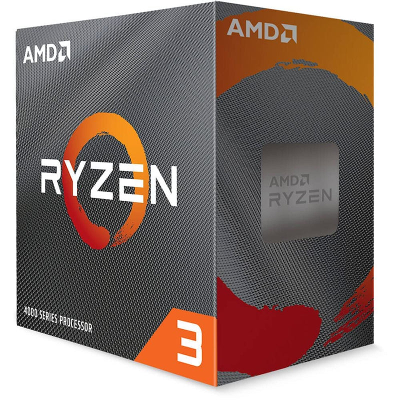 AMD Ryzen 3 4100 desktop processor (4 cores/8 threads, 6 MB cache, up to 4.0 GHz max. Boost