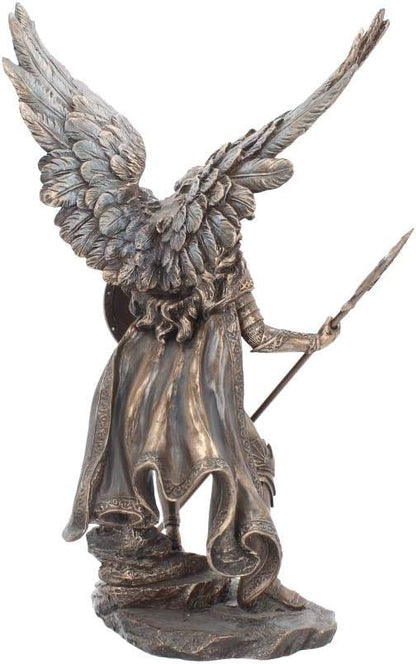 Nemesis Now Archangel Raphael 35cm Figurine, us:one Size, Bronze