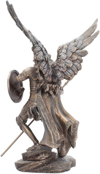 Nemesis Now Archangel Raphael 35cm Figurine, us:one Size, Bronze