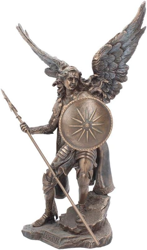 Nemesis Now Archangel Raphael 35cm Figurine, us:one Size, Bronze