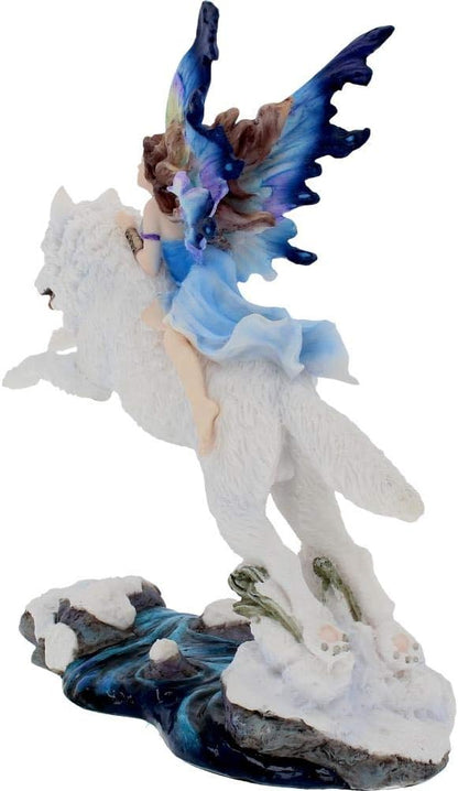 Nemesis Now Free Spirit Figurine 31cm White, Size 27cm