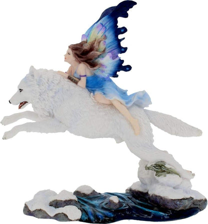 Nemesis Now Free Spirit Figurine 31cm White, Size 27cm