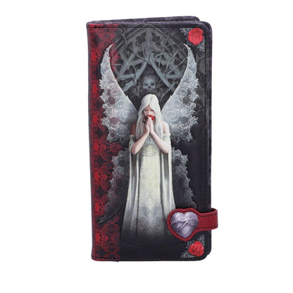 Nemesis Now Love Remains Anne Stokes - Monedero (19 cm), Color Negro