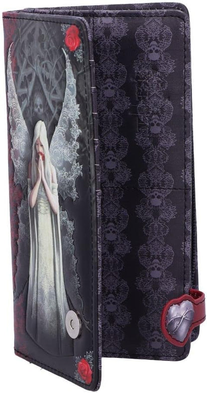 Nemesis Now Love Remains Anne Stokes - Monedero (19 cm), Color Negro