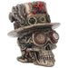 Nemesis Now Steampunk Clockwork Baron Skull - Figura Decorativa (Bronce, 11 cm