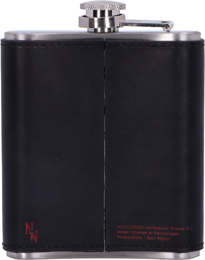 Nemesis Now Offizielles Lizenzprodukt AC/DC Black Ice Album, geprägter Flachmann, 200 ml