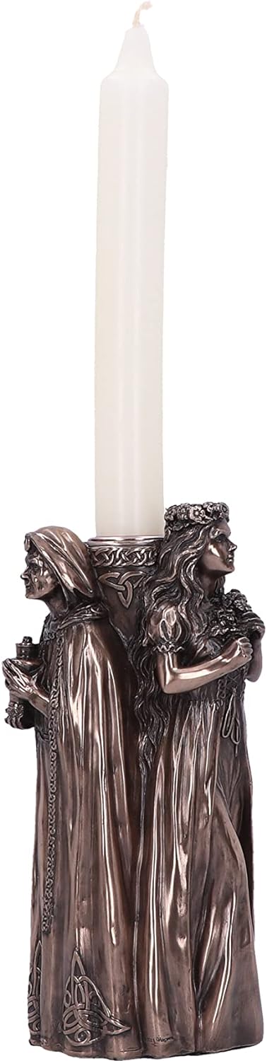 Maiden, Mother, Crone Candle Holder 17Cm