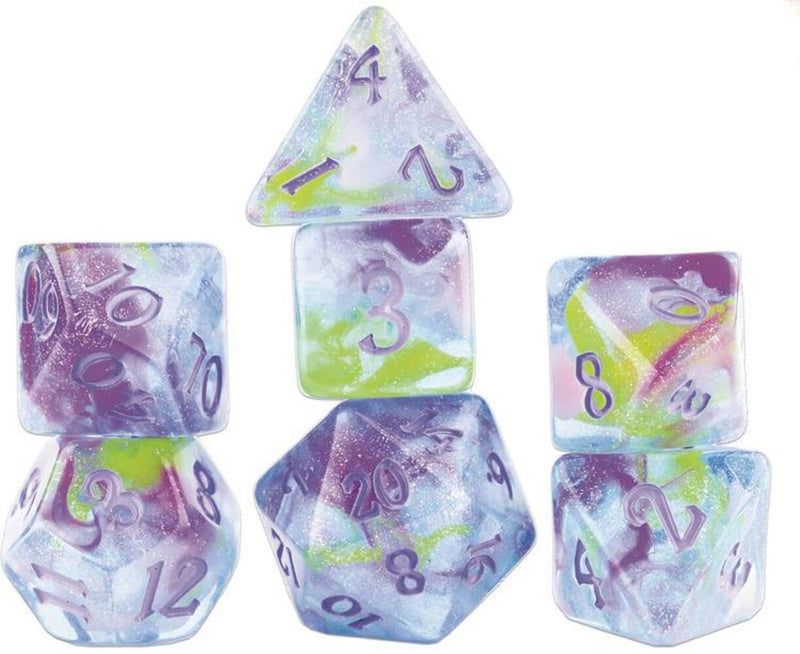 Sirius Dice: Watercolours Poly Set