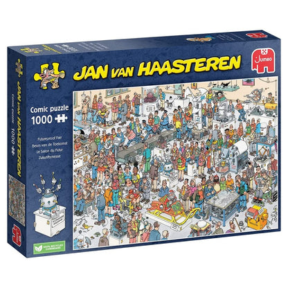Jumbo, Jan van Haasteren – Futureproof Fair, Jigsaw Puzzles for Adults, 1000 Piece