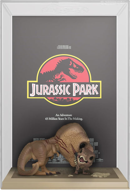 Funko Pop! Movie Poster: Jurassic Park - Tyrannosaurus - Vinyl-Sammelfigur - Geschenkidee - Offizielle Handelswaren - Spielzeug Für Kinder und Erwachsene - Modellfigur Für Sammler und Display
