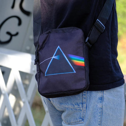ROCK Rocksax Pink Floyd Crossbody Bag - Dark Side Of The Moon, Custom, Small, Crossbody bag