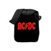 Rocksax Crossbody Bag AC/DC Red Logo Messenger Bag 21cm x 16cm x 5.5cm – Officially Licensed Merchandise