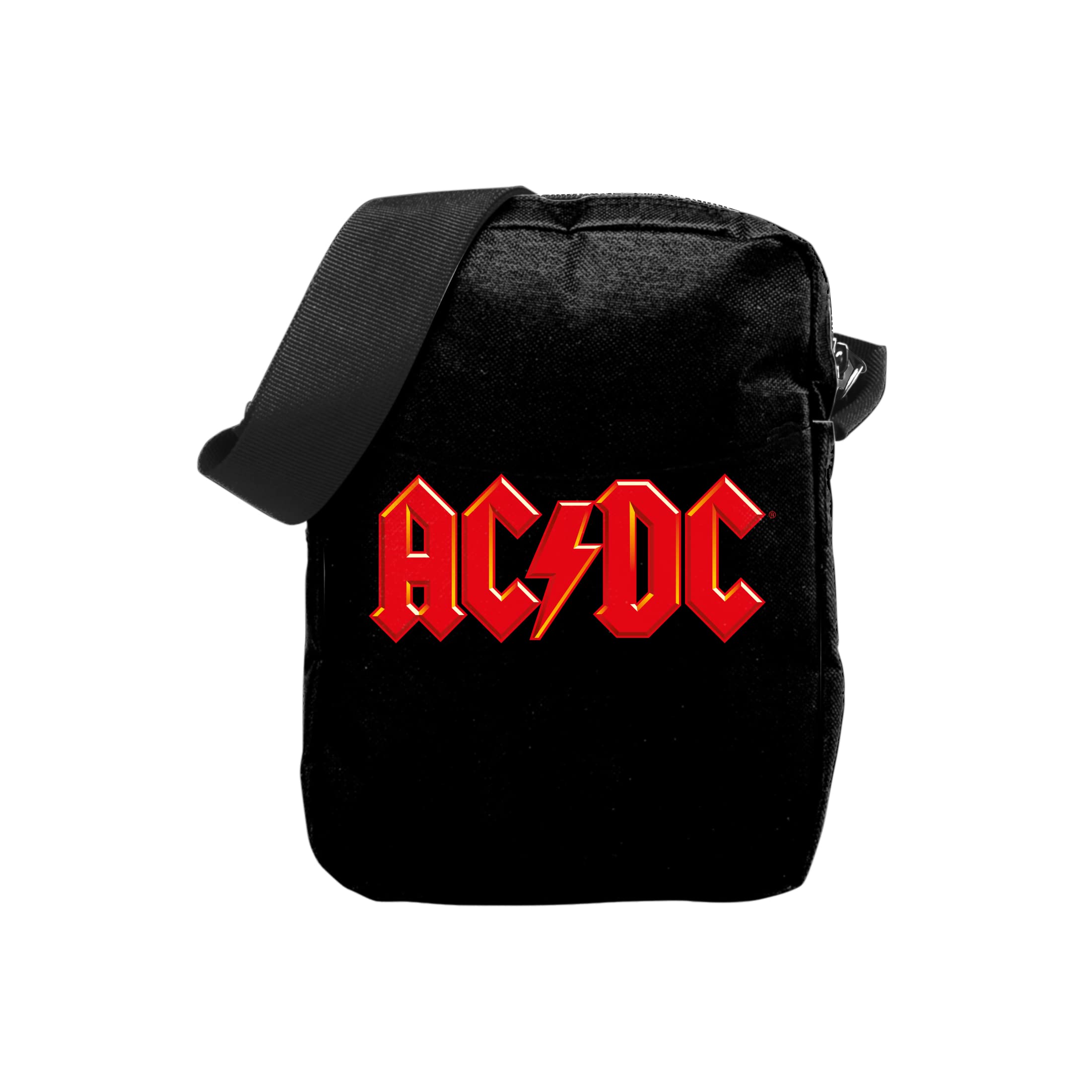 Rocksax Crossbody Bag AC/DC Red Logo Messenger Bag 21cm x 16cm x 5.5cm – Officially Licensed Merchandise