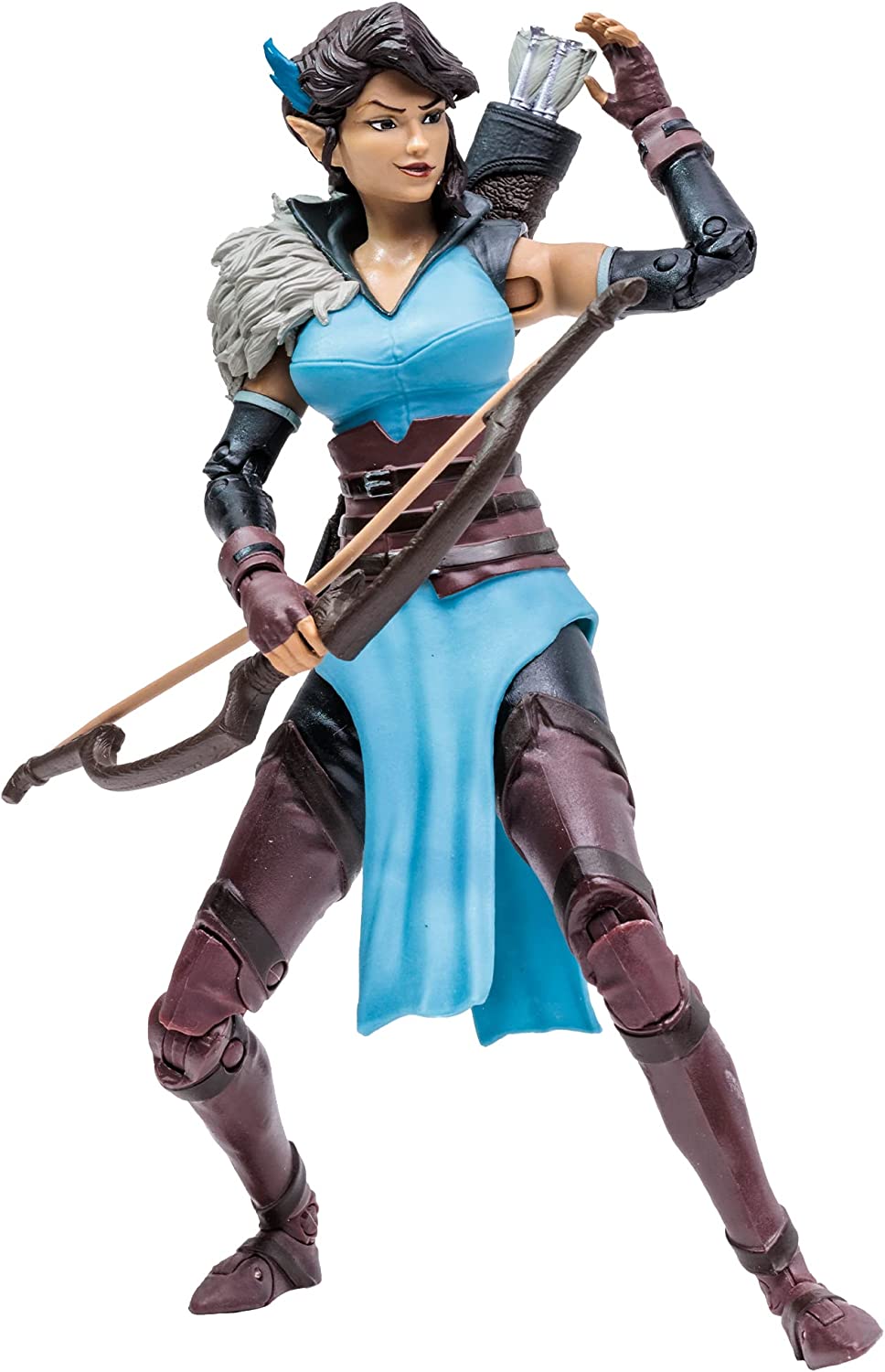 McFarlane Toys, 7-Inch Critical Role Vox Machina Vex’ahlia Action Figure with 22 Moving Parts, Collectible Critical Role Figure with Collectors Stand Base – Ages 14+