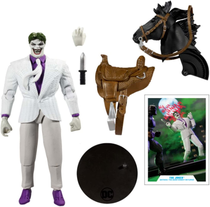 McFarlane Juguetes, Figura de acción DC Dark Knight Returns The Joker de 7 Pulgadas con 22 Partes móviles, Figura Coleccionable de DC con Tarjeta de Personaje Coleccionable única, a Partir de 12 años