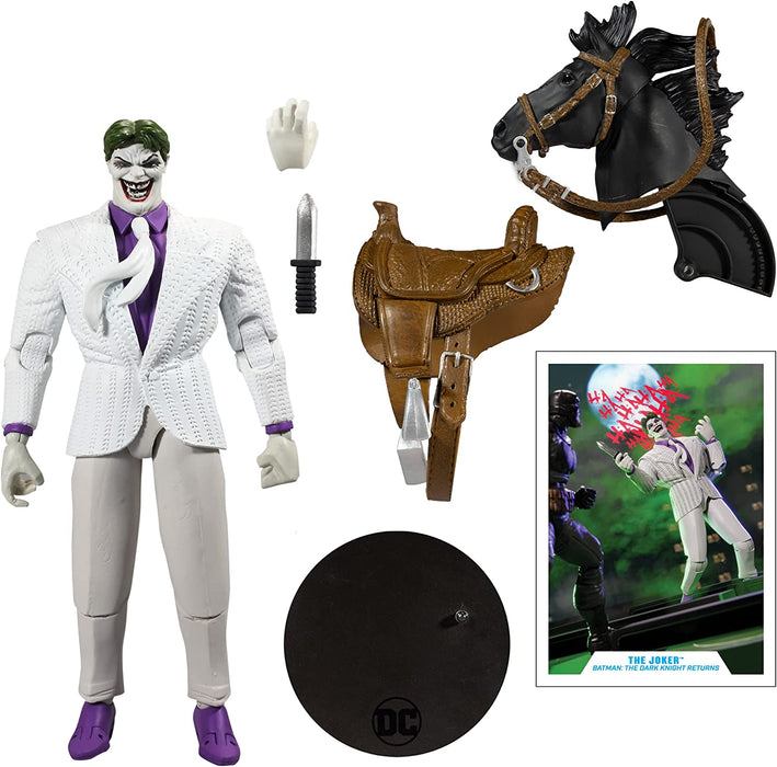 McFarlane Juguetes, Figura de acción DC Dark Knight Returns The Joker de 7 Pulgadas con 22 Partes móviles, Figura Coleccionable de DC con Tarjeta de Personaje Coleccionable única, a Partir de 12 años
