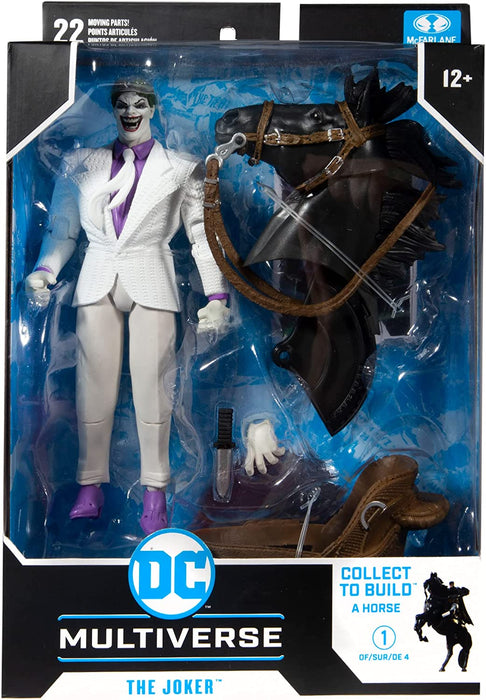 McFarlane Juguetes, Figura de acción DC Dark Knight Returns The Joker de 7 Pulgadas con 22 Partes móviles, Figura Coleccionable de DC con Tarjeta de Personaje Coleccionable única, a Partir de 12 años