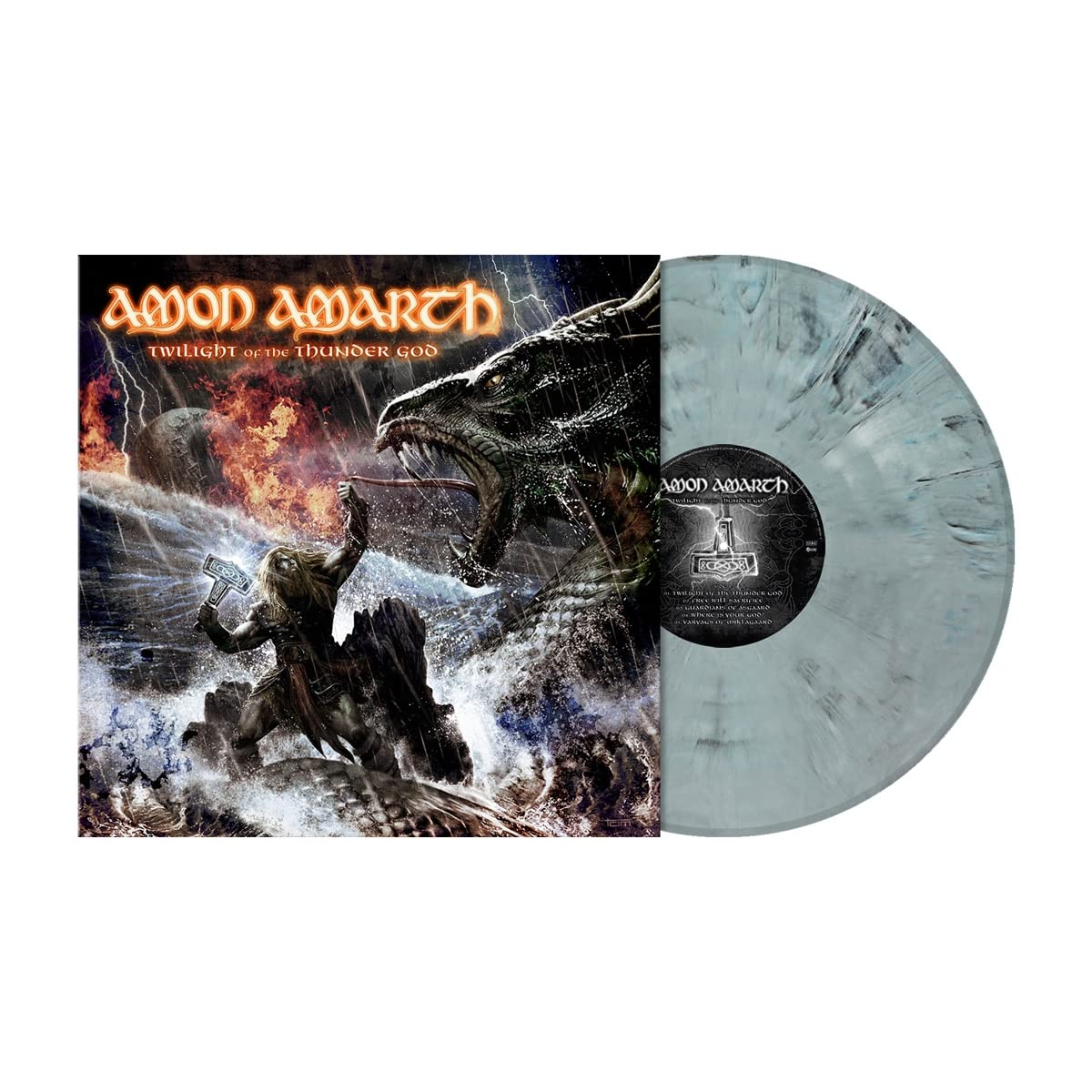 Twilight of the Thunder God (Grey Blue Marbled)