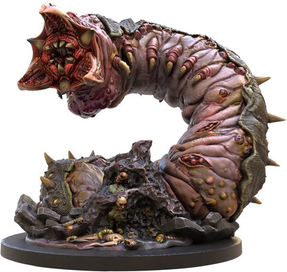 Epic Encounters: Barrow of The Corpse Crawler: Juego de Mesa de fantasía con Miniatura de Gran Jefe, Alfombrilla de Juego de Doble Cara y Libro de Aventuras Game Master con estadísticas de Monstruos