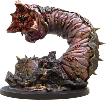 Epic Encounters: Barrow of The Corpse Crawler: Juego de Mesa de fantasía con Miniatura de Gran Jefe, Alfombrilla de Juego de Doble Cara y Libro de Aventuras Game Master con estadísticas de Monstruos