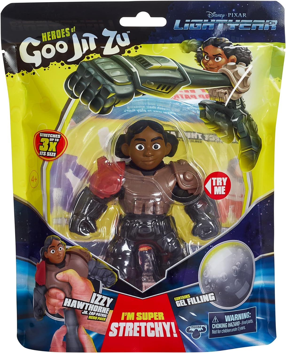 Heroes of Goo Jit Zu Disney Pixar Lightyear Lightyear Hero Pack - Izzy, Squishy, Stretchy, gooey Hero