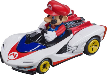 Carrera - 20064182 - Carrera GO!!! Mario Kart P-Wing Racebanen en gelicentieerde slotcars, Mario, tot 2 spelers, voor jongens en meisjes vanaf 6 jaar en volwassenen