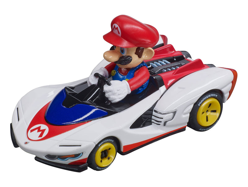 Carrera - 20064182 - Carrera GO!!! Mario Kart P-Wing Racebanen en gelicentieerde slotcars, Mario, tot 2 spelers, voor jongens en meisjes vanaf 6 jaar en volwassenen