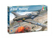 Italeri IT1423 1423 P-51A Mustang, 1:72 Scale, Kit, Plastic Assemble, Model Making, Grey