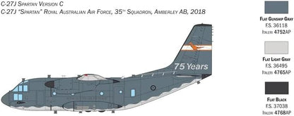 Italeri 1450 Alenia C-27J/G.222 Spartan 1/72 Scale Plastic Model Kit