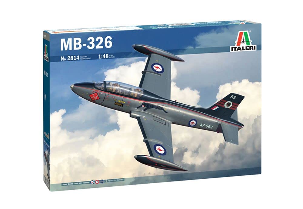 Italeri 2814 Aermacchi MB 326 1/48 Scale Plastic Model Kit
