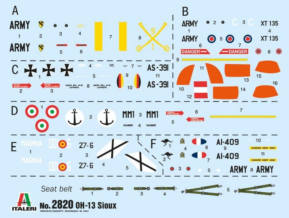 Italeri - 1/48 Oh-13 Sioux (6/21)