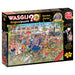 Jumbo, Wasgij Original 40, 25th Anniversary Garden Party, Jigsaw Puzzles for Adults, 2 x 1000 piece &, Wasgij Christmas 18 Gingerbread Showstopper, Jigsaw Puzzles for Adults, 2 x 1000piece + 18 Gingerbread Showstopper