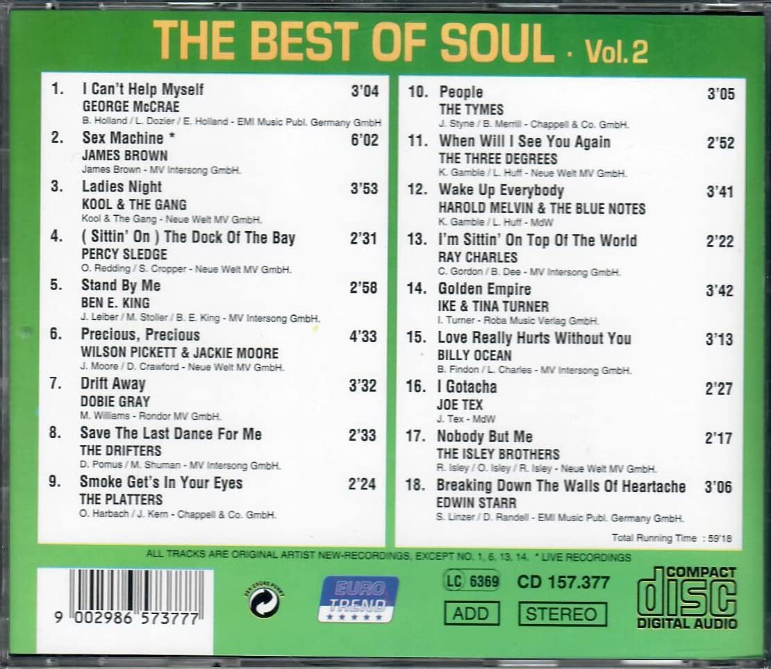 Best Of Soul (The) (3 Cd