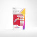 Asmodee Prime Japanese Sized Sleeves Red - Plastic, 60 Pieces - Multi-Language (Includes Spanish