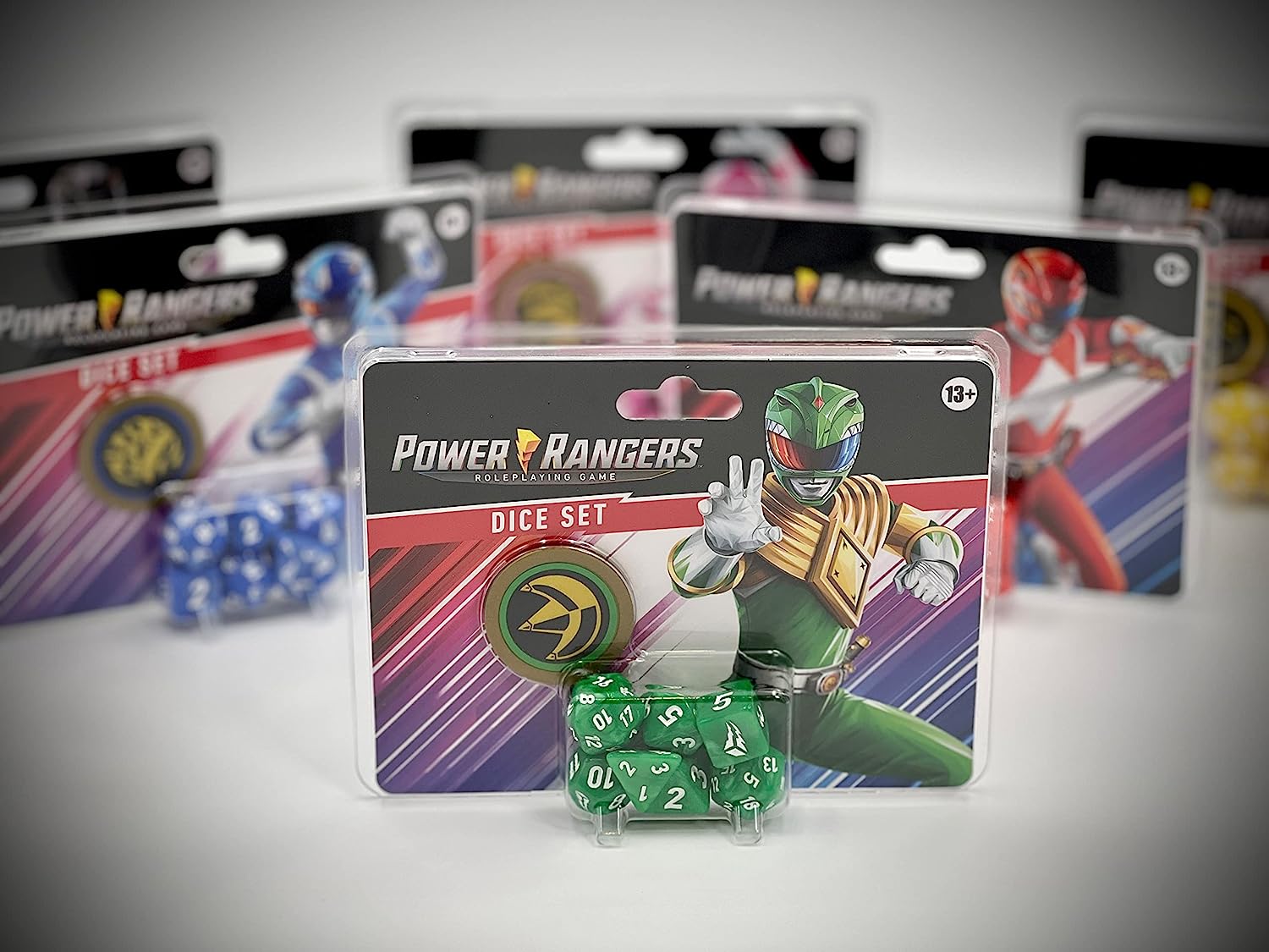 Power Rangers RPG: Green Dice Set