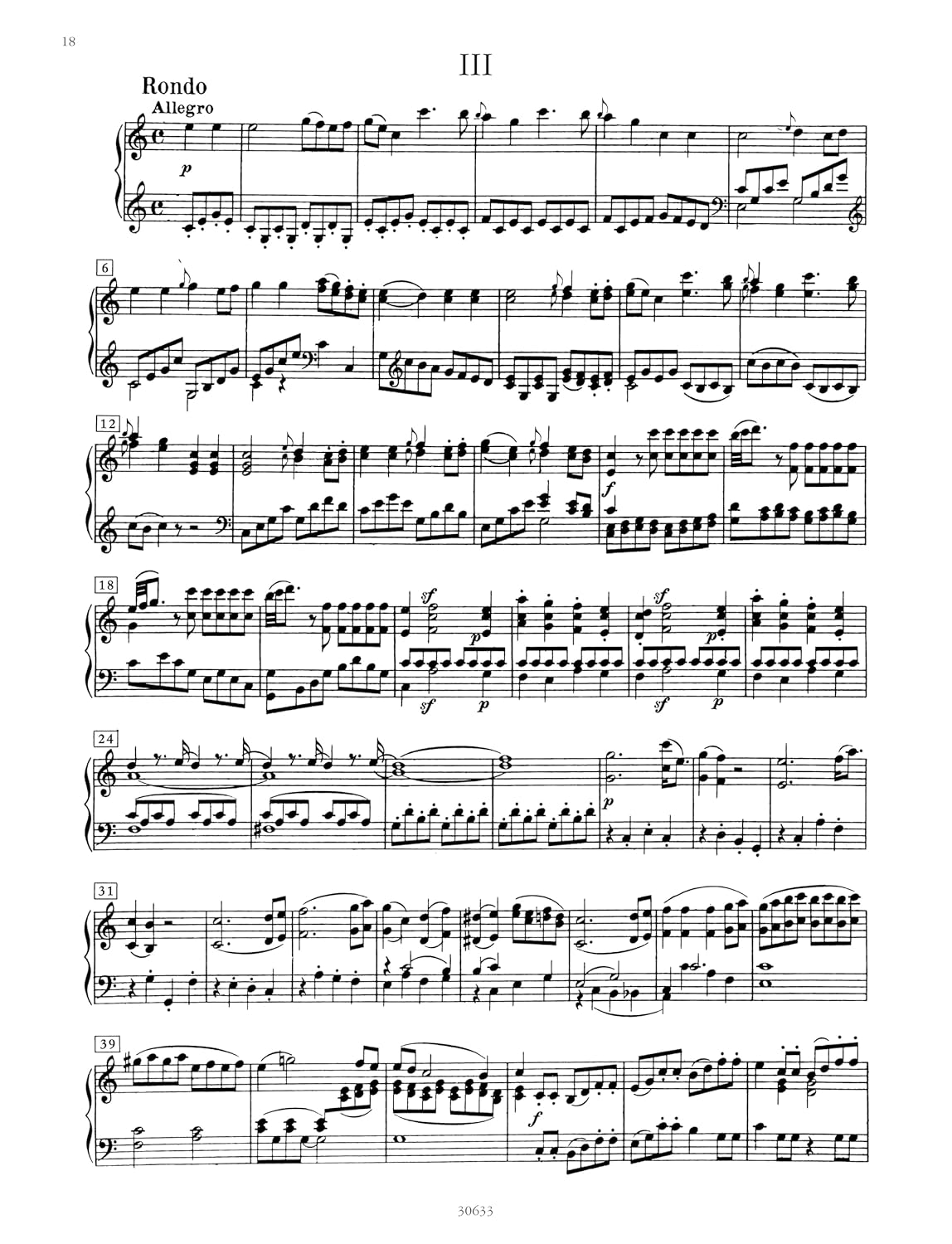 Concerto for Flute, Harp and Orchestra in C K299 Edition for Flute and Piano: Edition for Flute and Piano