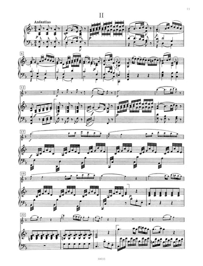 Concerto for Flute, Harp and Orchestra in C K299 Edition for Flute and Piano: Edition for Flute and Piano