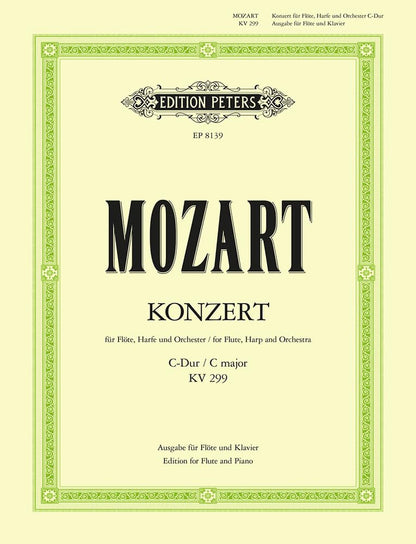 Concerto for Flute, Harp and Orchestra in C K299 Edition for Flute and Piano: Edition for Flute and Piano