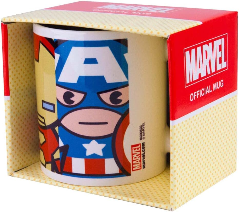 Marvel Comics Kaffeetassen, Keramik, Mehrfarbig, 1 Stück (1er Pack