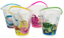 Set of 4 Sea Life Design Kids Garden Beach Toy Bucket