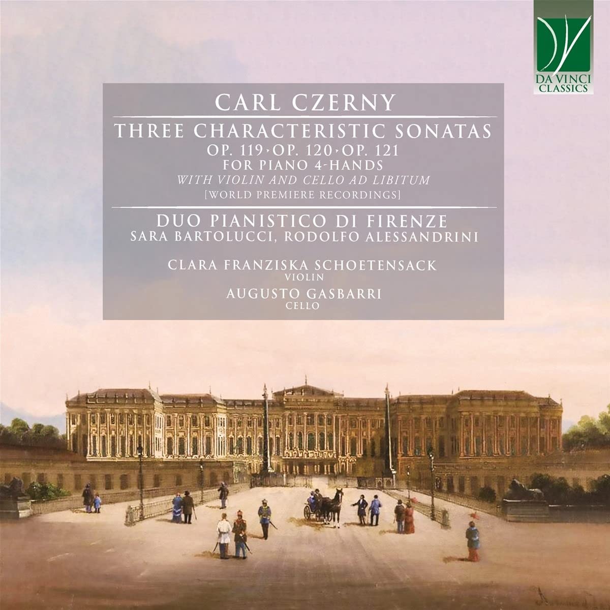 Czerny: Three Characteristic Sonatas for Piano 4-H